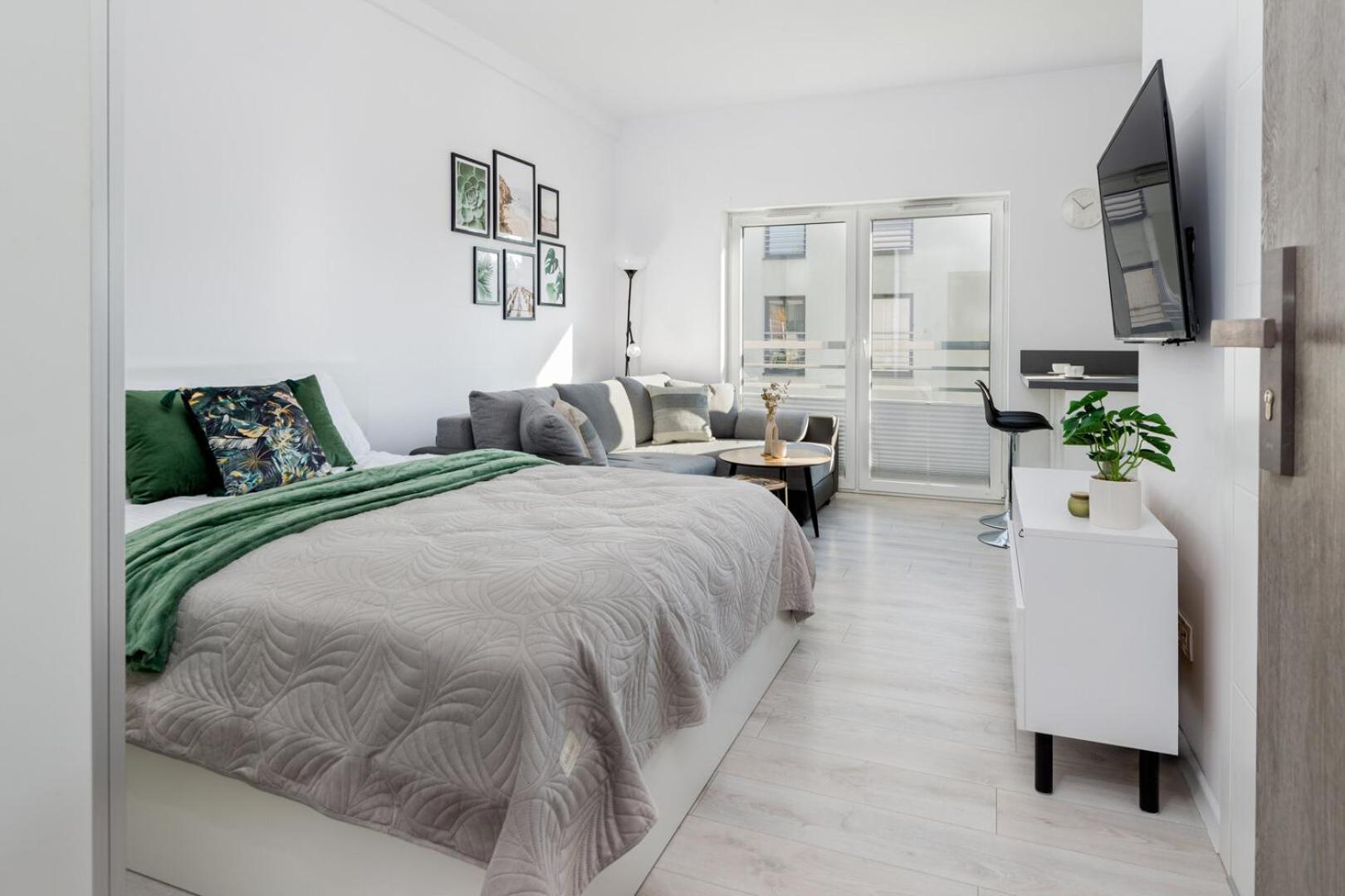 Apartament Lubliniecka Z Pieknym Widokiem Na Radiostacje Гливице Екстериор снимка